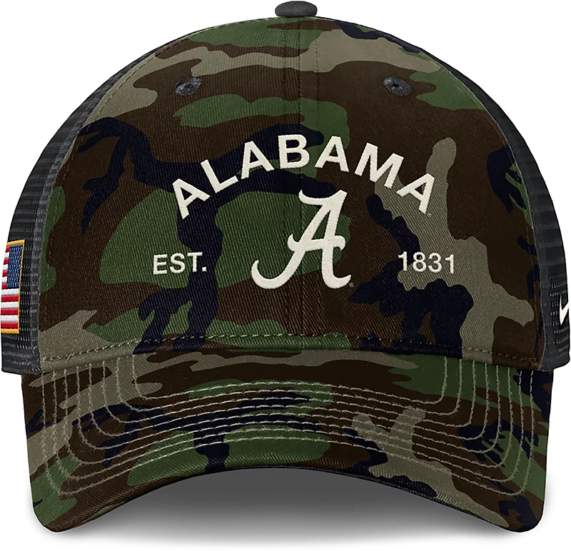 Nike Men's Alabama Military Appreciation Rise Structured Trucker Cap