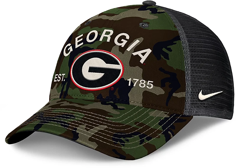 Nike Men's Georgia Military Appreciation Rise Structured Trucker Cap