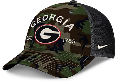 Nike Men's Georgia Military Appreciation Rise Structured Trucker Cap