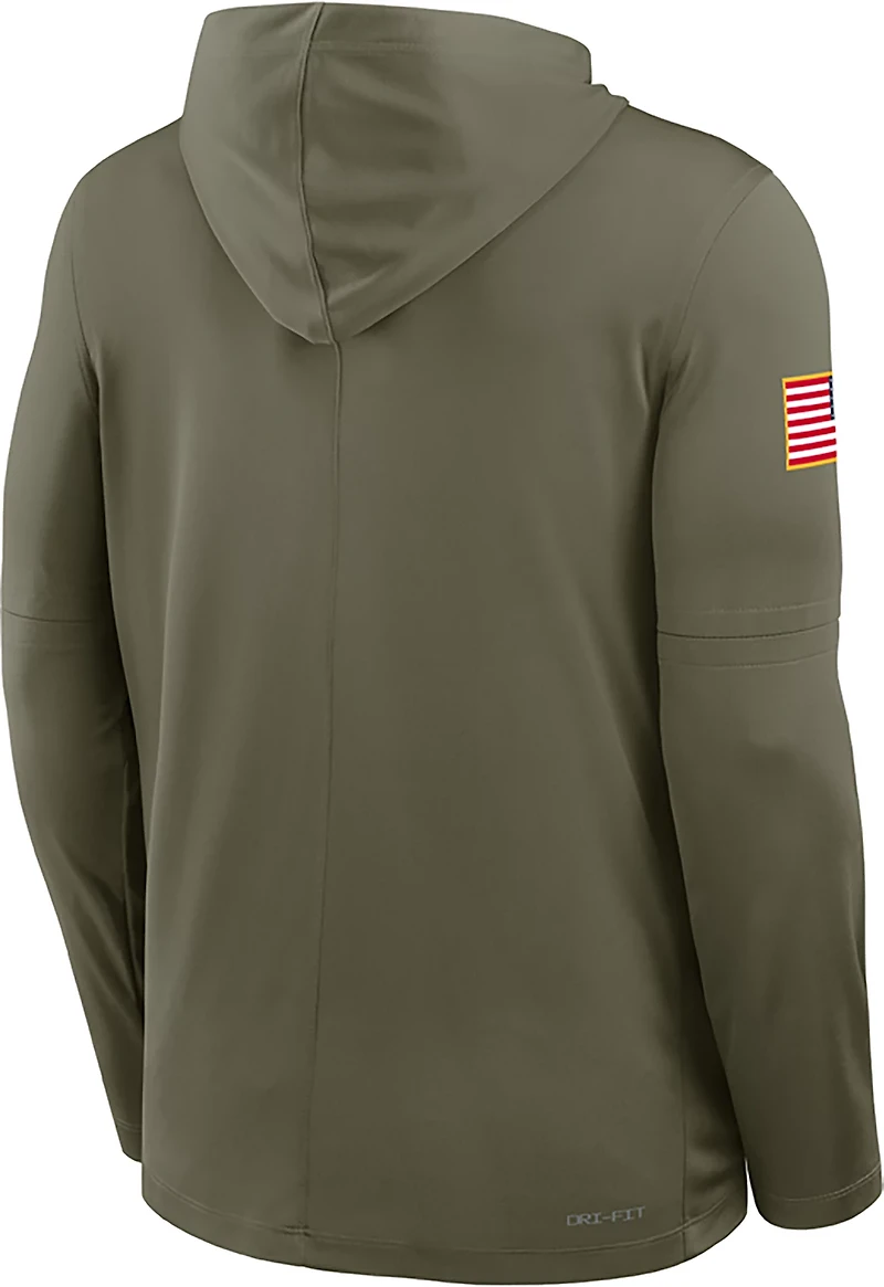 Jordan Men's Oklahoma Military Appreciation Dri-FIT Lightweight Hoodie Top