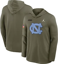 Jordan Men's UNC Military Appreciation Dri-FIT Lightweight Hoodie Top