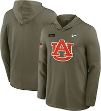 Nike Men's Auburn Military Appreciation Dri-FIT Lightweight Hoodie Top