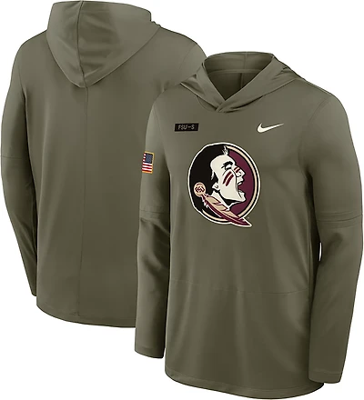 Nike Men's Florida State Military Appreciation Dri-FIT Lightweight Hoodie Top
