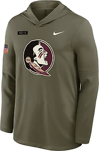 Nike Men's Florida State Military Appreciation Dri-FIT Lightweight Hoodie Top