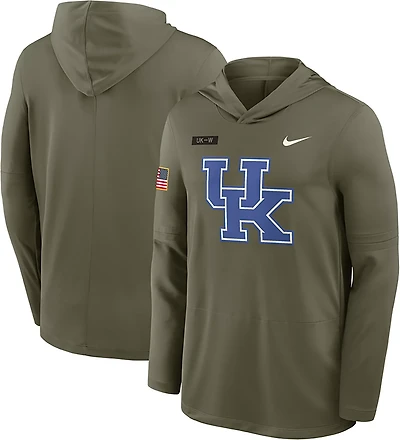 Nike Men's Kentucky Military Appreciation Dri-FIT Lightweight Hoodie Top