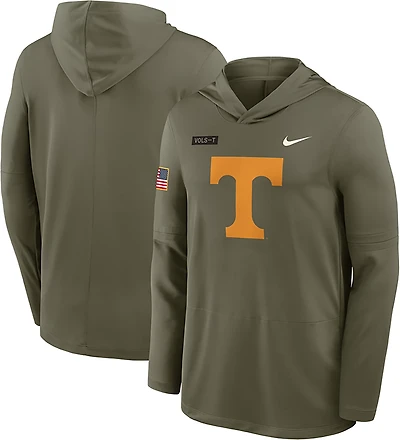 Nike Men's Tennessee Military Appreciation Dri-FIT Lightweight Hoodie Top