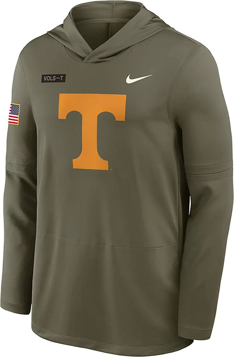 Nike Men's Tennessee Military Appreciation Dri-FIT Lightweight Hoodie Top