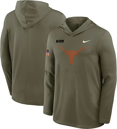 Nike Men's Texas Military Appreciation Dri-FIT Lightweight Hoodie Top