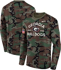 Nike Men's Georgia Military Appreciation Dri-FIT Legend Long Sleeve T-shirt