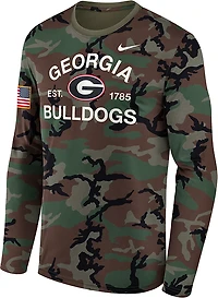 Nike Men's Georgia Military Appreciation Dri-FIT Legend Long Sleeve T-shirt