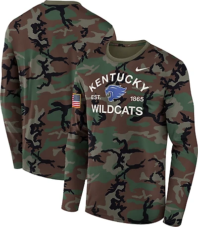 Nike Men's Kentucky Military Appreciation Dri-FIT Legend Long Sleeve T-shirt