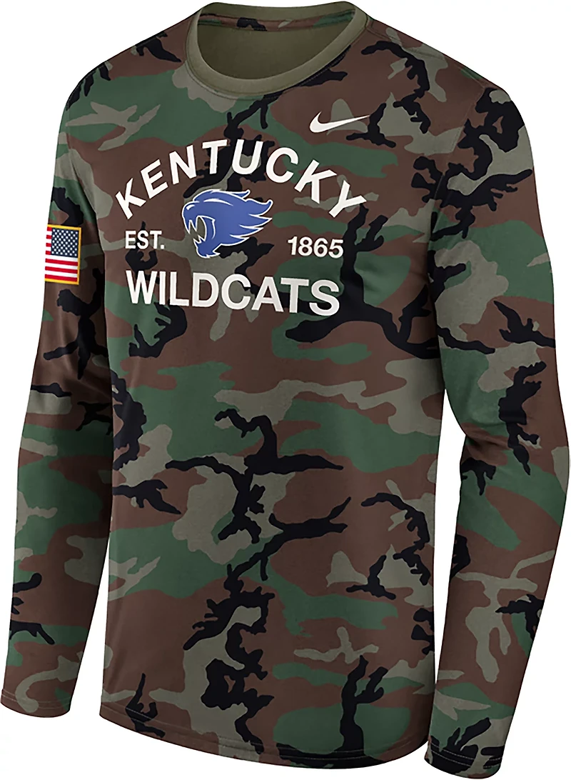 Nike Men's Kentucky Military Appreciation Dri-FIT Legend Long Sleeve T-shirt