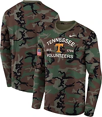 Nike Tennessee Volunteers 2025 Military Appreciation Legend Dri-FIT Long Sleeve T-Shirt