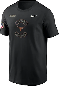 NUT TEXAS BLACK NCAA NIK 2025 MILITARY APPRECIATION DRI-FIT COTTON SS TEE TEEMENSCR