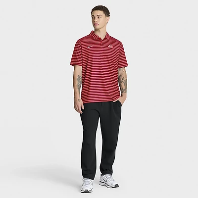 Nike Men's Ohio State University Dri-FIT Stripe Tour Polo Shirt