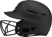 Rawlings Kids' RX2 1 Tone Matte Helmet with Softball Cage