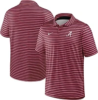 Nike Men's University of Alabama Dri-FIT Stripe Tour Polo Shirt
