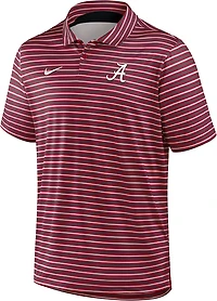 Nike Men's University of Alabama Dri-FIT Stripe Tour Polo Shirt