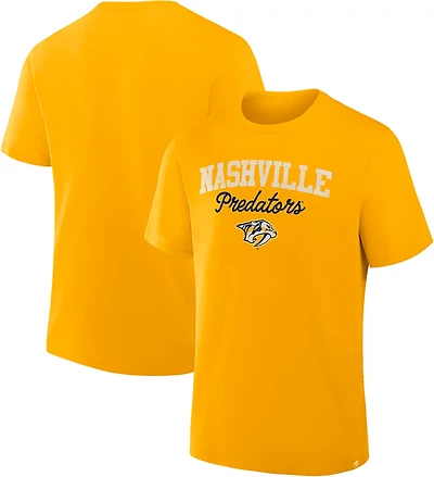 Fanatics Men's Nashville Predators Trip Legacy Cotton Short Sleeve T-shirt