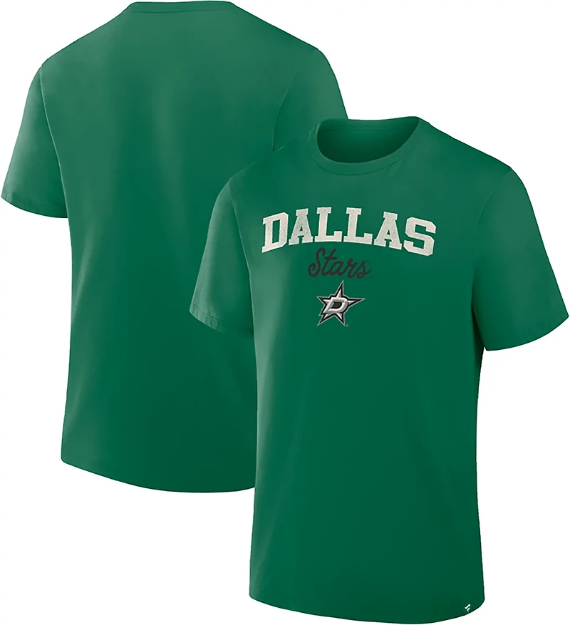 Fanatics Men's Dallas Stars Trip Legacy Cotton Short Sleeve T-shirt