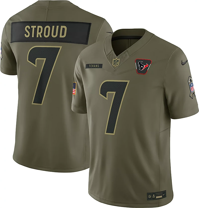 Nike Men's Texans C.J. Stroud Salute to Service Jersey