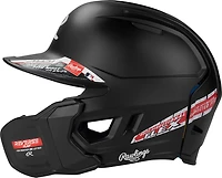 Rawlings Boys' Mach Fit Helmet with Reversible Jaw Guard