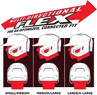 Rawlings Boys' Mach Fit Helmet with Reversible Jaw Guard