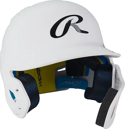 Rawlings Boys' Mach Fit Helmet with Reversible Jaw Guard