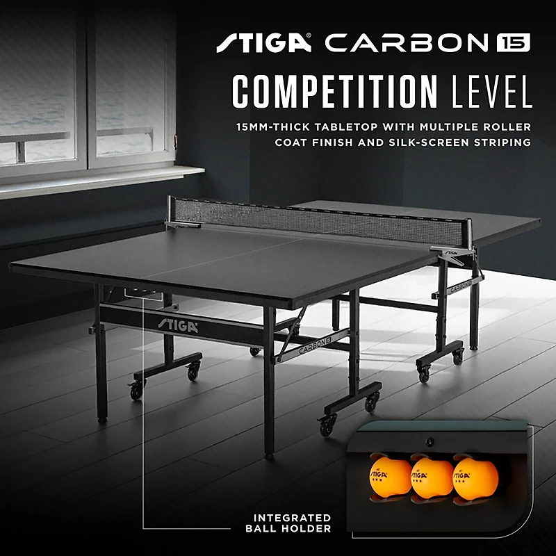 STIGA Carbon 15 Table Tennis Table