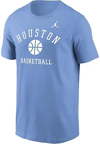 Jordan Men’s University of Houston Blue Out Basketball Dri-FIT Cotton T-shirt
