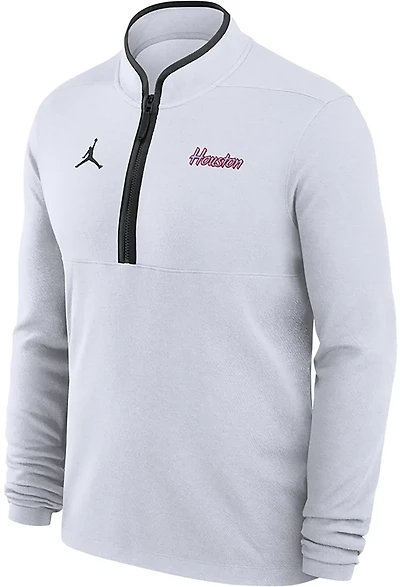 Jordan Men’s University of Houston Blue Out Dri-FIT Victory 1/4 Zip Pullover