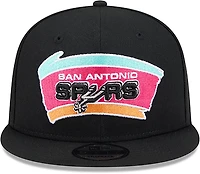 New Era Adults' San Antonio Spurs 25 Hardwood Classics OTC 950 Cap