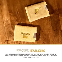 Franklin MLB X-Vent Wristbands 2-Pack