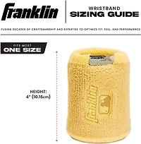 Franklin MLB X-Vent Wristbands 2-Pack