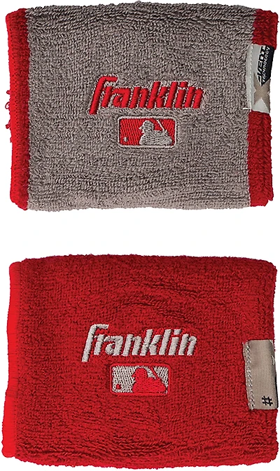 Franklin MLB X-Vent Wristbands 2-Pack