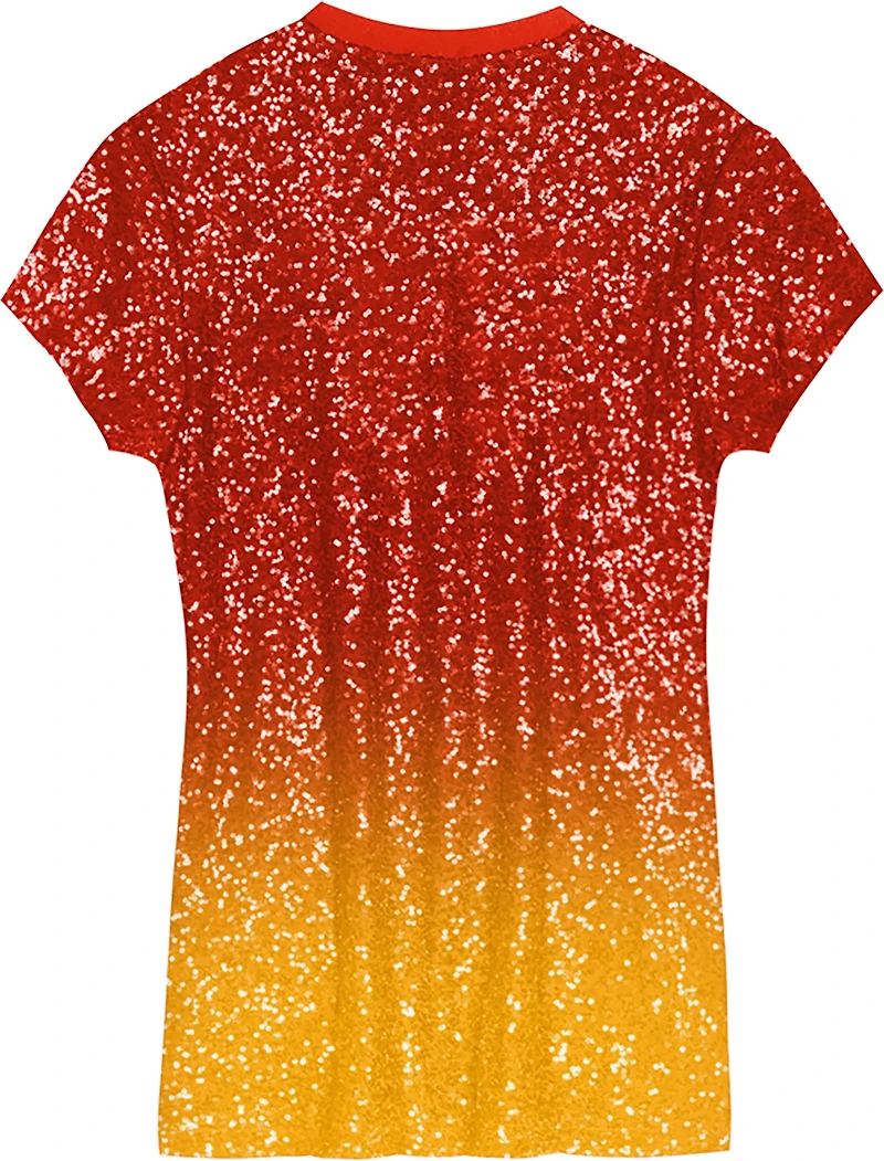 Outerstuff Women's Kansas City Chiefs Glam 2.0 Sequin Dress