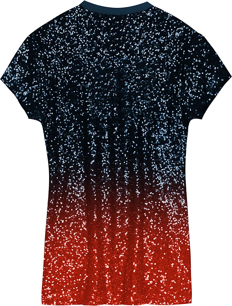 Outerstuff Women's Houston Texans Glam 2.0 Sequin Dress