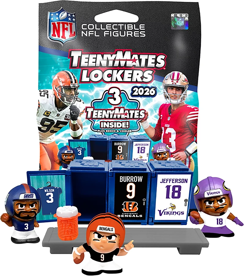 TeenyMates 2026 NFL Locker Room Set Blind Pack