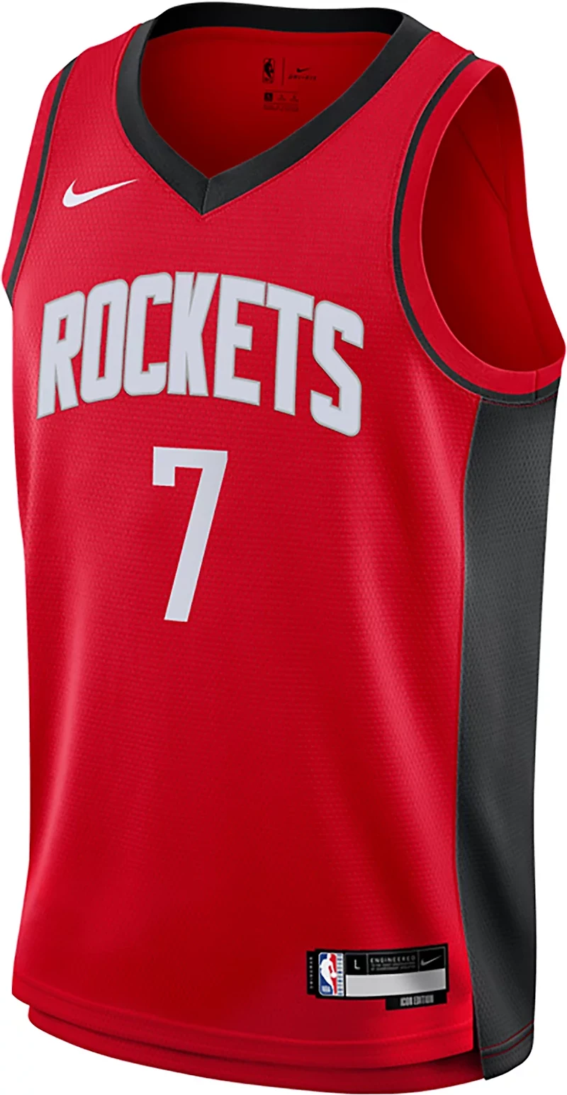 Nike Kids' Houston Rockets Kevin Durant Icon Swingman Name and Number Jersey