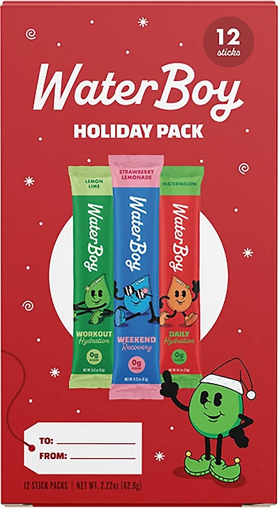 Waterboy Holiday Gift Box Variety 12 Pack