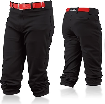 Franklin Sports Kids’ Classic Fit Knee High Baseball + Softball Pants