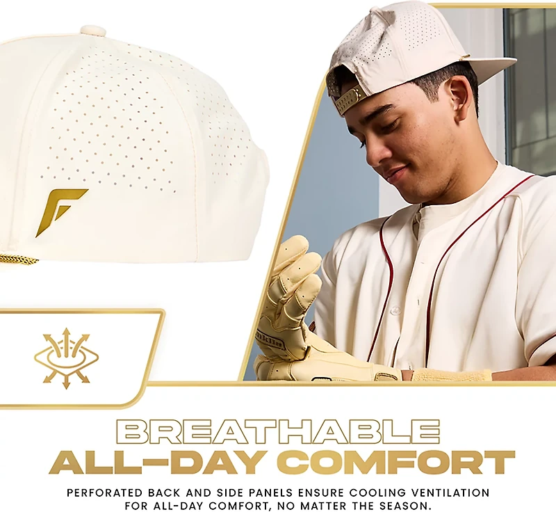 Franklin Sports Adults’ Snapback Baseball + Softball Hat