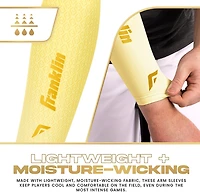 Franklin Sports Kids’ Baseball + Softball Arm Compression Sleeves