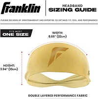 Franklin Sports Adults’ Baseball + Softball Headband