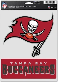 WinCraft Tampa Bay Buccaneers Multi Use Fan Decal