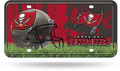 Tag Express Tampa Bay Buccaneers Rico Metal Auto Tag