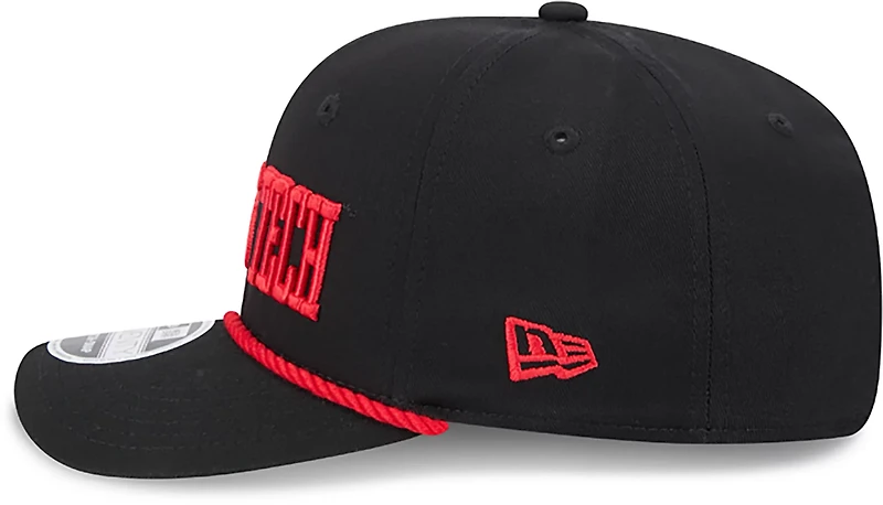 New Era Adults' Texas Tech Red Raiders School Wordmark 970SS Cap