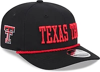 New Era Adults' Texas Tech Red Raiders School Wordmark 970SS Cap