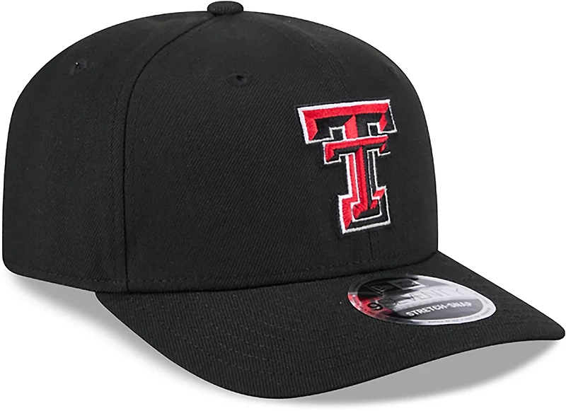 New Era Adults' Texas Tech Red Raiders Primary Logo 970SS Cap