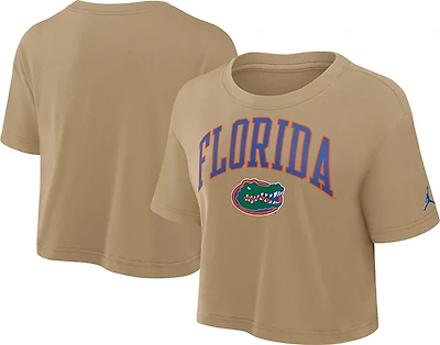 Nike Women's University of Florida School Arch Crop Graphic T-shirt